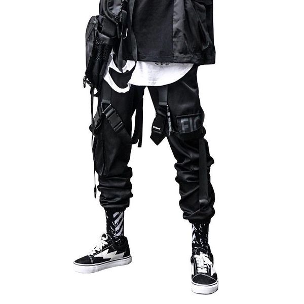 men's pants streetwear multi pockets harem cargo hip hop casual male track joggers trousers fashion harajuku men a-21, Black
men's pants streetwear multi pockets harem cargo hip hop casual male track joggers trousers fashion harajuku men a-21, Black