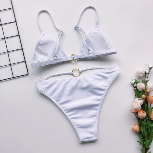 2021 new solid gold ring bikini ribbed brazilian bikinis set biquini swimsuit swimwear women bathing suit wholesaleby air
2021 new solid gold ring bikini ribbed brazilian bikinis set biquini swimsuit swimwear women bathing suit wholesaleby air