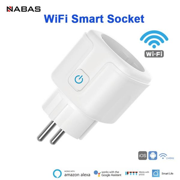 smart home control nabas tuya wifi eu plug wireless remote voice power monitor timer socket for google alexa
smart home control nabas tuya wifi eu plug wireless remote voice power monitor timer socket for google alexa