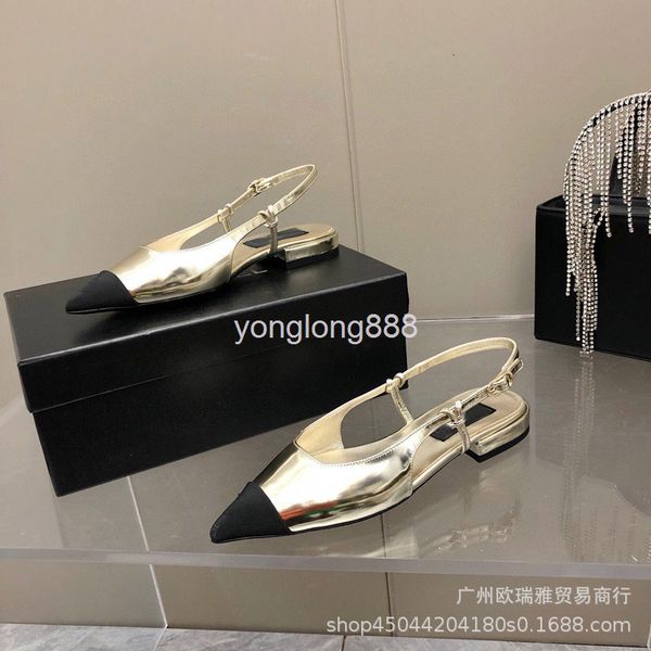 sandals small fragrant wind flat heel baotou sandals women's thick heels fashion color matching elegant small pointed back empty summer, Black
sandals small fragrant wind flat heel baotou sandals women's thick heels fashion color matching elegant small pointed back empty summer, Black