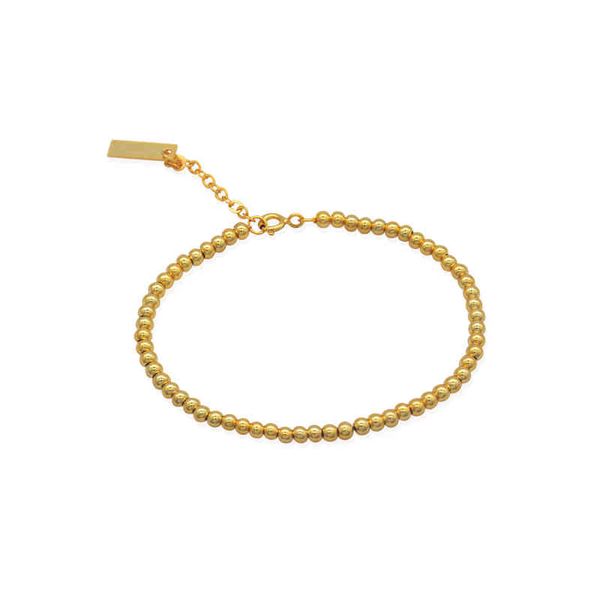 chris april in stock fine jewelry 925 sterling silver gold plate minimalist prayer beads bracelet for women, Golden;silver
chris april in stock fine jewelry 925 sterling silver gold plate minimalist prayer beads bracelet for women, Golden;silver