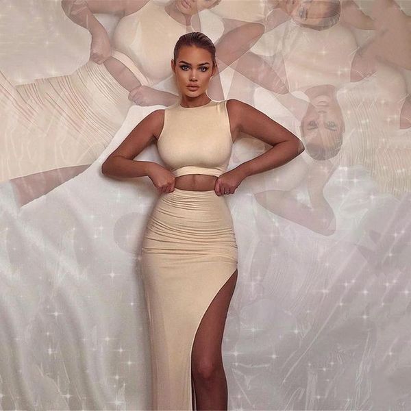 women's swimwear dress summer 2021 ladies bohemian beach for rest beachwear cover up women wear suit feeling tight vest split bust skir, White;black
women's swimwear dress summer 2021 ladies bohemian beach for rest beachwear cover up women wear suit feeling tight vest split bust skir, White;black