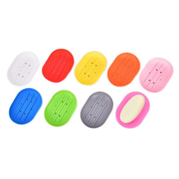 1pc silicone flexible soap dish plate bathroom holder travel candy color dishes
1pc silicone flexible soap dish plate bathroom holder travel candy color dishes