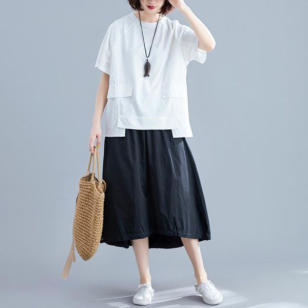skirts casual female summer mujer loose white fashion women's clothing pockrts for lady dm001, Black
skirts casual female summer mujer loose white fashion women's clothing pockrts for lady dm001, Black