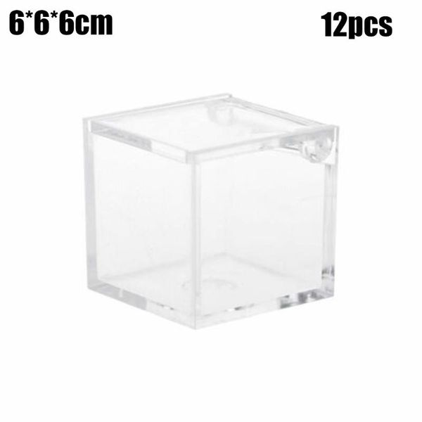 gift wrap 12pcs transparent plastic candy boxes square cookies packing box creative jewelry container for party
gift wrap 12pcs transparent plastic candy boxes square cookies packing box creative jewelry container for party