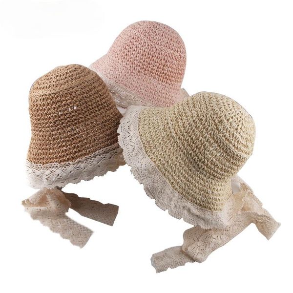 summer adjustable lace strap straw hat girls mother baby kids sun beach clothes caps & hats, Yellow
summer adjustable lace strap straw hat girls mother baby kids sun beach clothes caps & hats, Yellow