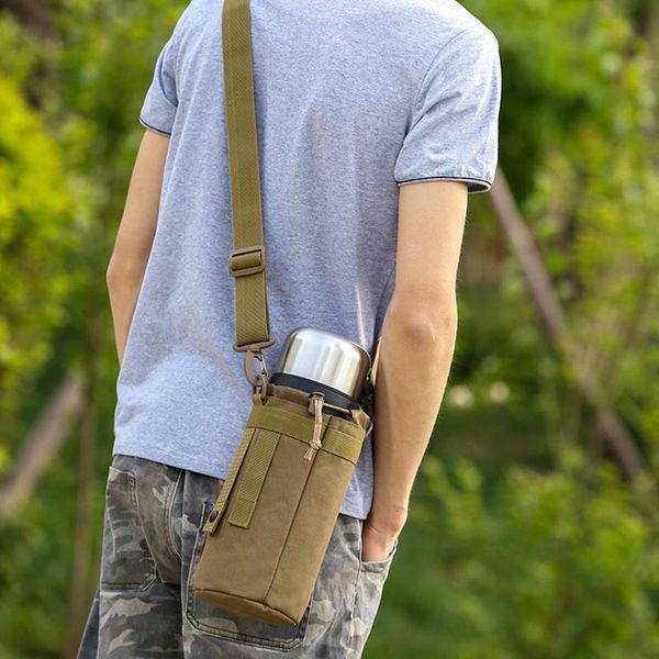 1.5l multifunction tactical hunting water bottle bag kettle pouch holder camping cycling drawstring crossbody x227a outdoor bags 
1.5l multifunction tactical hunting water bottle bag kettle pouch holder camping cycling drawstring crossbody x227a outdoor bags