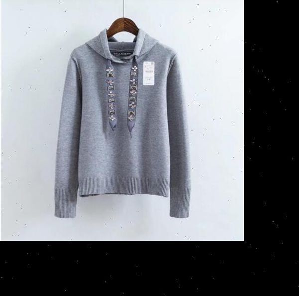 autumn women sweaters hooded womens jacket jewelry belt decorated with knit loose sweater drop good quality, White;black
autumn women sweaters hooded womens jacket jewelry belt decorated with knit loose sweater drop good quality, White;black