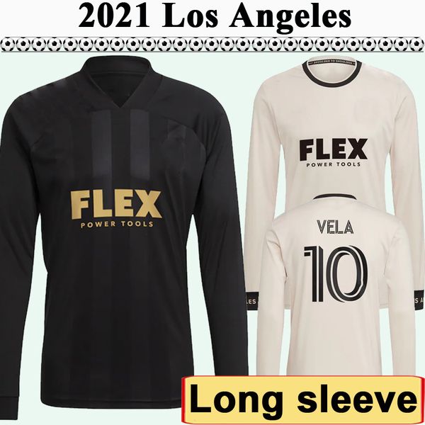 2021 los angeles fc mens long sleeve soccer jerseys lafc rossi vela home black away white football shirt blessing diomande uniforms, Black;yellow
2021 los angeles fc mens long sleeve soccer jerseys lafc rossi vela home black away white football shirt blessing diomande uniforms, Black;yellow