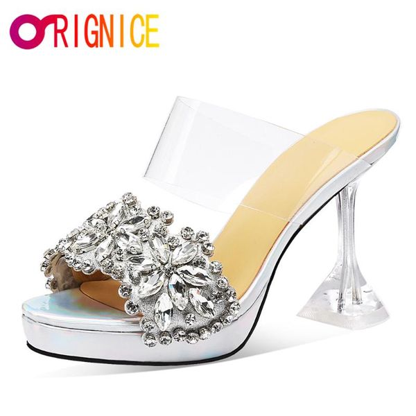 orignice platform women slippers summer lady designer peep toe sandals crystal transparent high heels wedding party shoes, Black
orignice platform women slippers summer lady designer peep toe sandals crystal transparent high heels wedding party shoes, Black