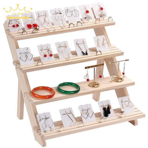 jewelry pouches, bags vertical display stand solid wood ladder table doll earrings stud ring storage rack, Pink;blue
jewelry pouches, bags vertical display stand solid wood ladder table doll earrings stud ring storage rack, Pink;blue