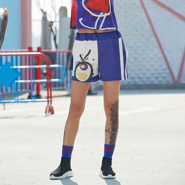 shirt 2021 spring and summer sports shorts beach women's fashionable fitness brand running pants, White
shirt 2021 spring and summer sports shorts beach women's fashionable fitness brand running pants, White