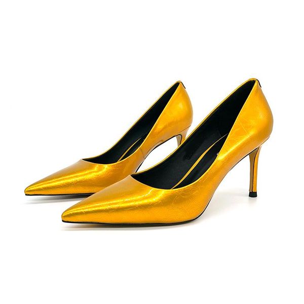 spring and autumn ladies wood crystal high heels pointed stiletto shoes banquet leather women's wild single shoe dress, Black
spring and autumn ladies wood crystal high heels pointed stiletto shoes banquet leather women's wild single shoe dress, Black