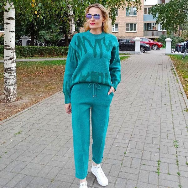 women's two piece pants tie dye winter knit set women harem pant suits oversized loose sweaters jogging knitted tracksuit outfits sets, White
women's two piece pants tie dye winter knit set women harem pant suits oversized loose sweaters jogging knitted tracksuit outfits sets, White