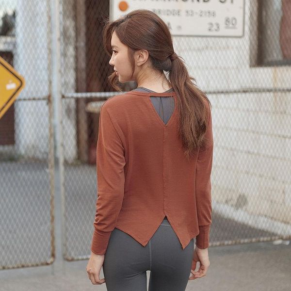 yoga outfit women sports t-shirts loose backless slimming female long-sleeved temperament self-cultivation running fitness swallow tail
yoga outfit women sports t-shirts loose backless slimming female long-sleeved temperament self-cultivation running fitness swallow tail