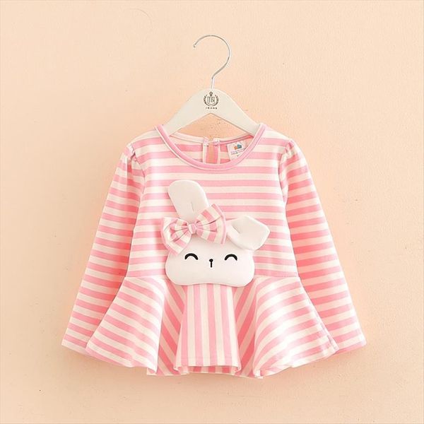 kids fashion spring autumn long sleeve o neck cute rabbit bow striped patchwork baby tees little child girls t, Blue
kids fashion spring autumn long sleeve o neck cute rabbit bow striped patchwork baby tees little child girls t, Blue