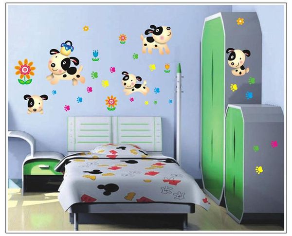 cute puppy dog children's room kindergarten bathroom decoration removable waterproof wall stickers
cute puppy dog children's room kindergarten bathroom decoration removable waterproof wall stickers