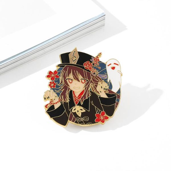 pins, brooches game genshin impact hu tao metallic enamel brooch lapel pin badge men women cosplay series souvenirs accessories gifts, Gray
pins, brooches game genshin impact hu tao metallic enamel brooch lapel pin badge men women cosplay series souvenirs accessories gifts, Gray