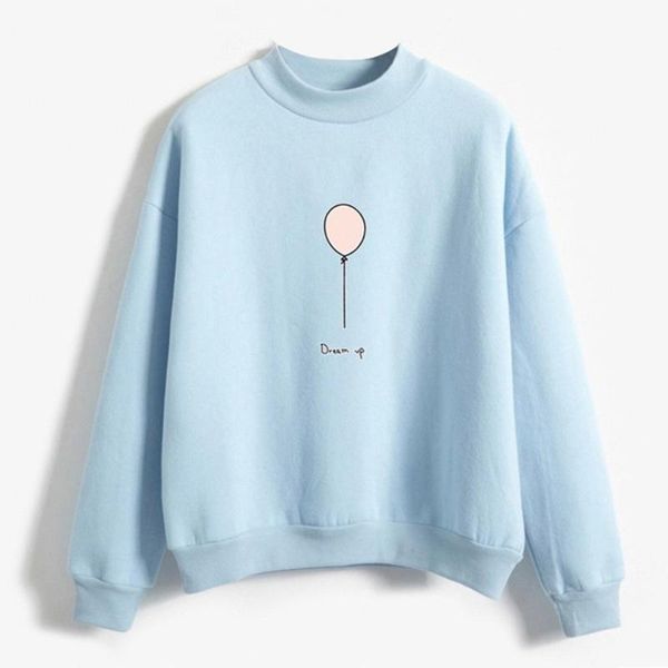 women's hoodies & sweatshirts jaycosin clothes autumn winter women long sleeve o-neck solid color balloon pattern plus velvet sweatshir, Black
women's hoodies & sweatshirts jaycosin clothes autumn winter women long sleeve o-neck solid color balloon pattern plus velvet sweatshir, Black