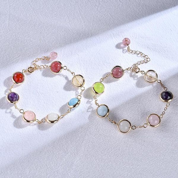 charm bracelets strawberry crystal korean sweet sen system colorful transfer beads bracelet, Golden;silver
charm bracelets strawberry crystal korean sweet sen system colorful transfer beads bracelet, Golden;silver