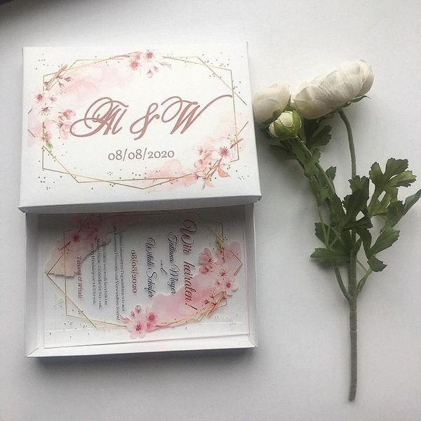 greeting cards high glass invitation mariage card personalize wedding gift with flower design 10pcs box
greeting cards high glass invitation mariage card personalize wedding gift with flower design 10pcs box