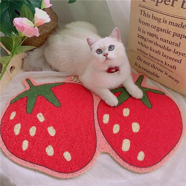 cat beds & furniture korea cute fruit litter mat strawberry banana peach kitty toilet splash prevention nest supplies
cat beds & furniture korea cute fruit litter mat strawberry banana peach kitty toilet splash prevention nest supplies