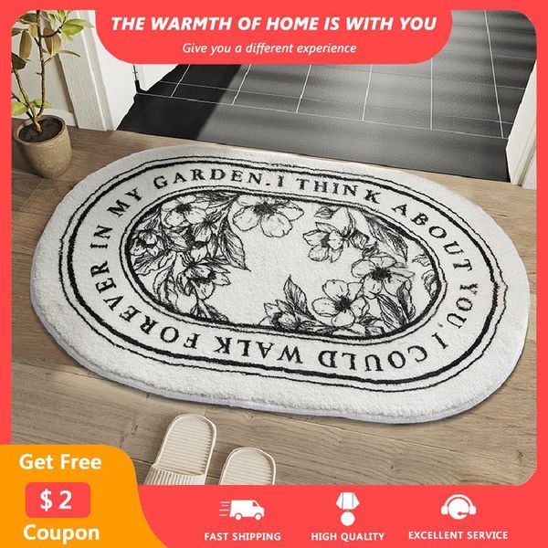 carpets brief bathroom doormats non-slip soft in the bedroom nordic floral printed floor entrance mats drop area
carpets brief bathroom doormats non-slip soft in the bedroom nordic floral printed floor entrance mats drop area