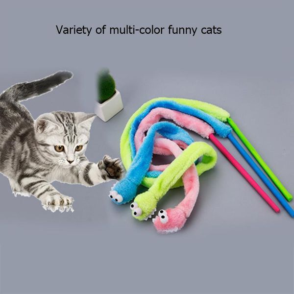 cat toys cartoon snake shape teaser wand toy interactive reusable plush catnip funny kitten pet playing j2y
cat toys cartoon snake shape teaser wand toy interactive reusable plush catnip funny kitten pet playing j2y