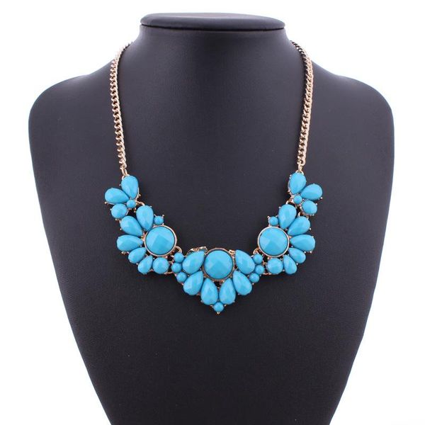 ltumbe collar statement jewelry fashion 3 color enamel resin water drop choker necklaces & pendants for women party gift colares chokers, Golden;silver
ltumbe collar statement jewelry fashion 3 color enamel resin water drop choker necklaces & pendants for women party gift colares chokers, Golden;silver