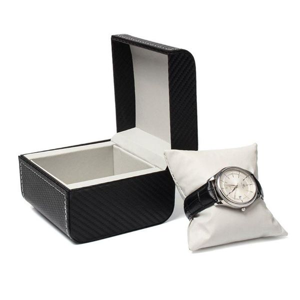 watch boxes & cases square single slot storage box faux leather jewelry organizer display case t8nb, Black;blue
watch boxes & cases square single slot storage box faux leather jewelry organizer display case t8nb, Black;blue