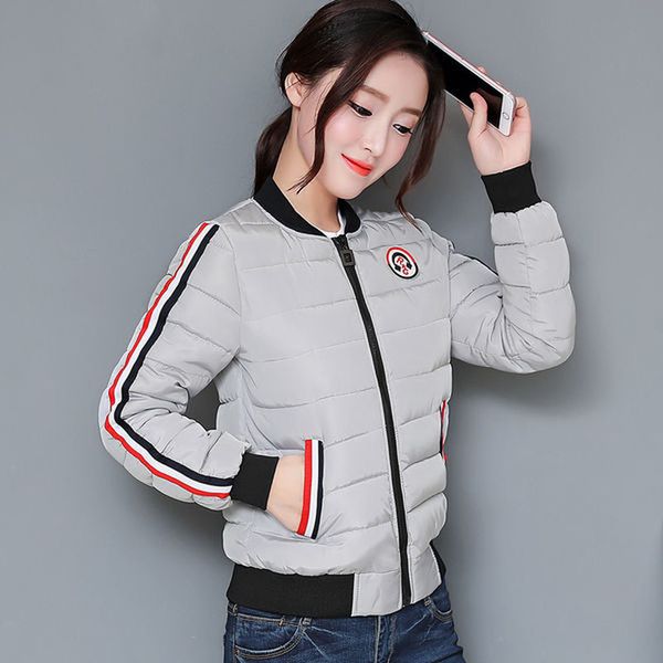 fashion winter baseball jacket women warm thicken cotton padded down parkas female streetwear bomber jackets chaqueta mujer, Black;brown
fashion winter baseball jacket women warm thicken cotton padded down parkas female streetwear bomber jackets chaqueta mujer, Black;brown