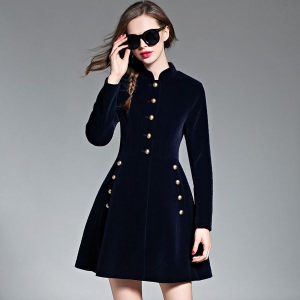 casual dresses elegant blue velvet dress winter women 2021 vintage long sleeve ladies office vestidos robe femme vestido, Black;gray
casual dresses elegant blue velvet dress winter women 2021 vintage long sleeve ladies office vestidos robe femme vestido, Black;gray
