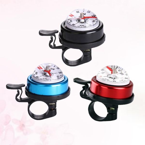 bike horns 3 pcs 2 in 1 aluminum alloy mountain compass warning bells riding equipment navigation accessories (black blu
bike horns 3 pcs 2 in 1 aluminum alloy mountain compass warning bells riding equipment navigation accessories (black blu