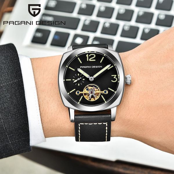 wristwatches pagani design men mechanical brand fashion hollow automatic watch 30m waterproof stainless for, Slivery;brown 
wristwatches pagani design men mechanical brand fashion hollow automatic watch 30m waterproof stainless for, Slivery;brown