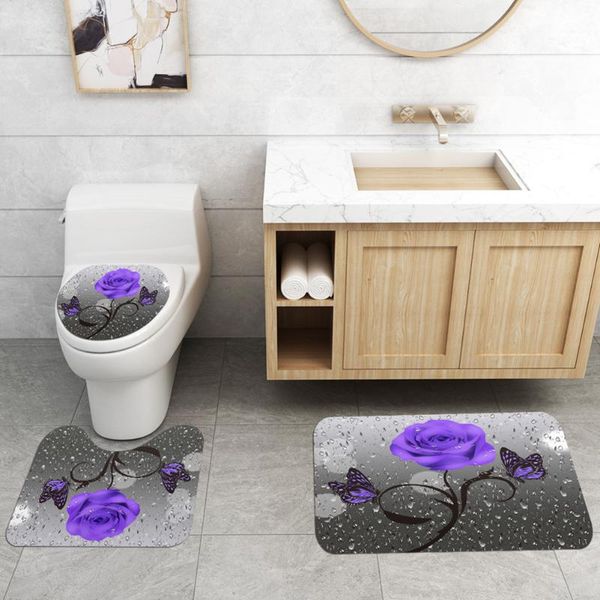 set home toilet supplies u-shaped square pad seat mat shower curtain print bathroom floor non-slip mildew resistance bath mats
set home toilet supplies u-shaped square pad seat mat shower curtain print bathroom floor non-slip mildew resistance bath mats