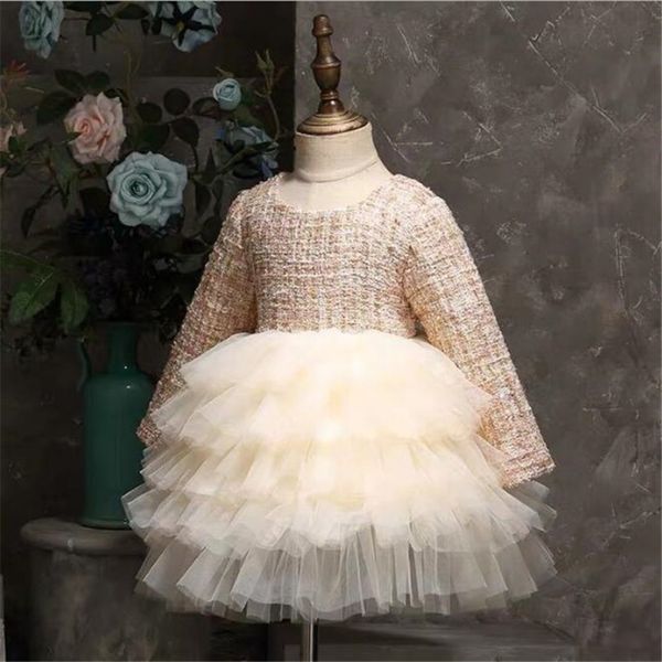 girl's wedding party princess 1st birthday baby long sleeve kids dresses for toddler dress girls ball gown c0228, Red;yellow
girl's wedding party princess 1st birthday baby long sleeve kids dresses for toddler dress girls ball gown c0228, Red;yellow