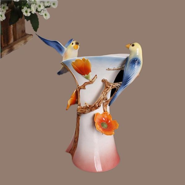 vases ceramic creative blue bird lovers flowers vase pot home decor crafts room wedding decorations handicraft porcelain figurines
vases ceramic creative blue bird lovers flowers vase pot home decor crafts room wedding decorations handicraft porcelain figurines