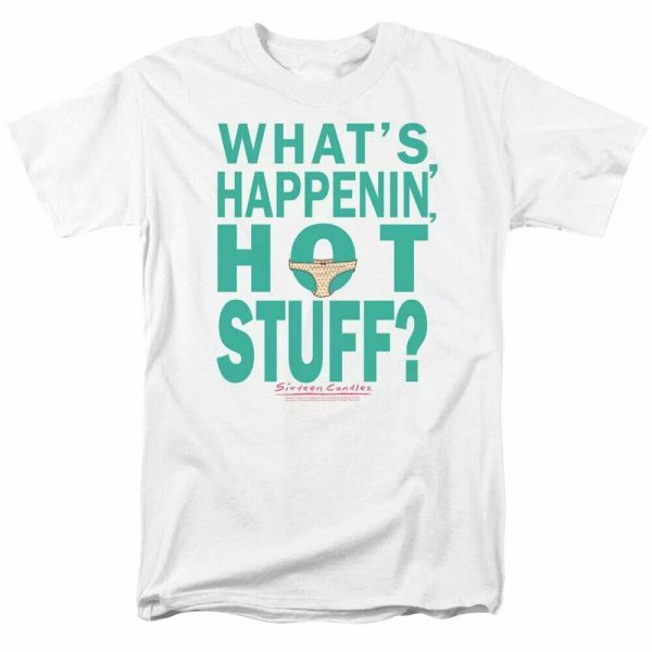 sixteen candles whats happenin t shirt mens licensed movie tee jake white, White;black
sixteen candles whats happenin t shirt mens licensed movie tee jake white, White;black