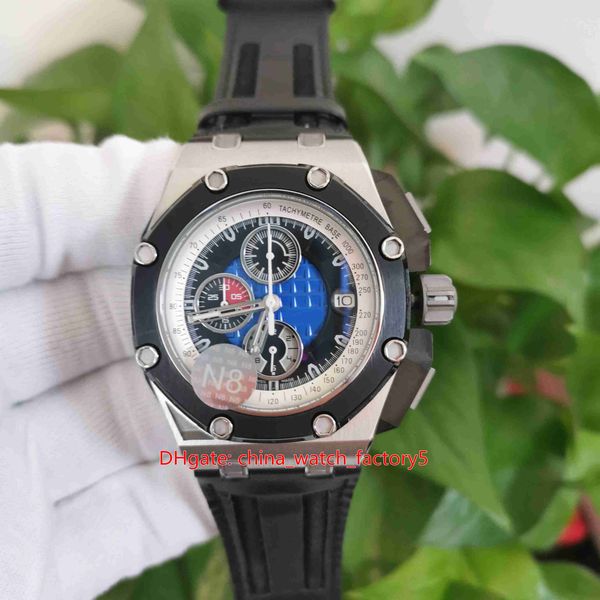 n8 maker watches classic 44mm offshore 26290 26290po.oo.a001ve.01 rubber bands vk quartz chronograph working mens watch men's wristwatc, Slivery;brown
n8 maker watches classic 44mm offshore 26290 26290po.oo.a001ve.01 rubber bands vk quartz chronograph working mens watch men's wristwatc, Slivery;brown