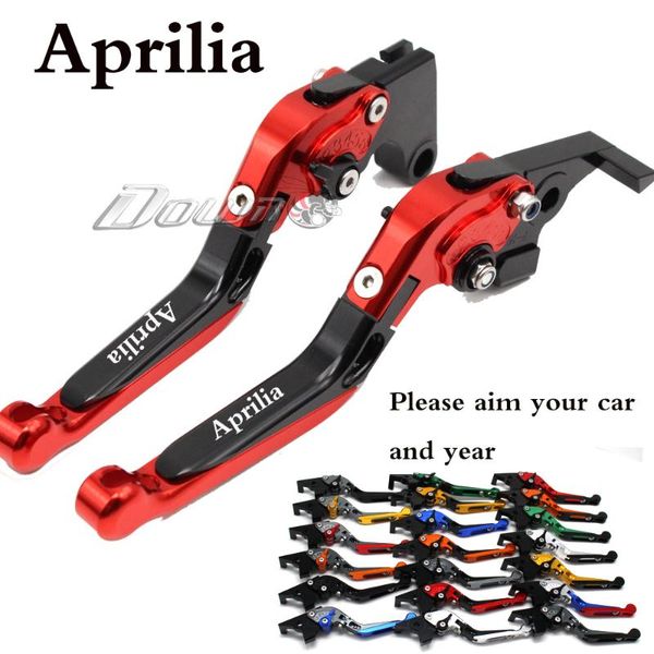for aprilia tuono / r 03-09 rsv mille 1999-2003 cnc motorcycle accessories adjustable brake clutch lever laser logo brakes
for aprilia tuono / r 03-09 rsv mille 1999-2003 cnc motorcycle accessories adjustable brake clutch lever laser logo brakes