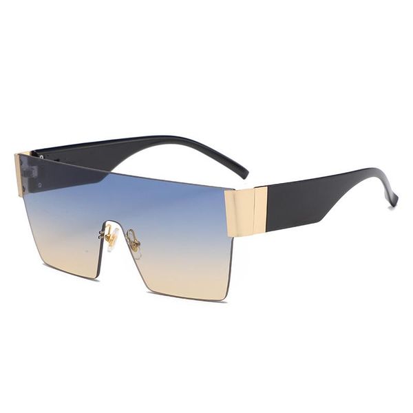 sunglasses fashion oversized brand designer women rivet goggle men sun glasses gradient square vintage uv400 shades, White;black
sunglasses fashion oversized brand designer women rivet goggle men sun glasses gradient square vintage uv400 shades, White;black