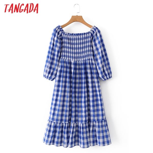 summer women blue plaid print off shoulder puff short sleeve ladies midi dress vestidos 2m147 210416, Black;gray
summer women blue plaid print off shoulder puff short sleeve ladies midi dress vestidos 2m147 210416, Black;gray