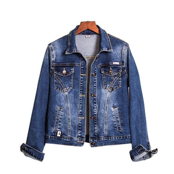 retro blue wild harajuku small fresh long-sleeved short denim jacket female slim autumn single breasted women's jackets, Black;brown
retro blue wild harajuku small fresh long-sleeved short denim jacket female slim autumn single breasted women's jackets, Black;brown