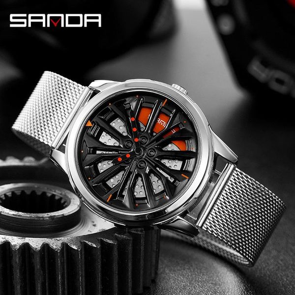 wristwatches sanda business casual leather watch fashion mens watches luxury men stainless steel mesh belt quartz wrist man relogio, Slivery;brown
wristwatches sanda business casual leather watch fashion mens watches luxury men stainless steel mesh belt quartz wrist man relogio, Slivery;brown