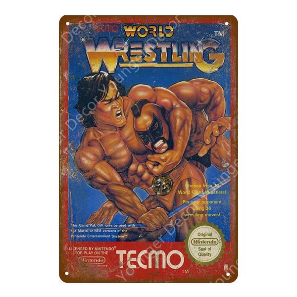 power fight gaming poster vintage wall sticker for kids room game center decoration iron art painting plaque metal signs
power fight gaming poster vintage wall sticker for kids room game center decoration iron art painting plaque metal signs