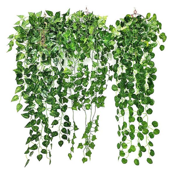 decorative flowers & wreaths artificial plant vines wall hanging rattan leaves branches outdoor garden home decoration plastic fake silk lea
decorative flowers & wreaths artificial plant vines wall hanging rattan leaves branches outdoor garden home decoration plastic fake silk lea