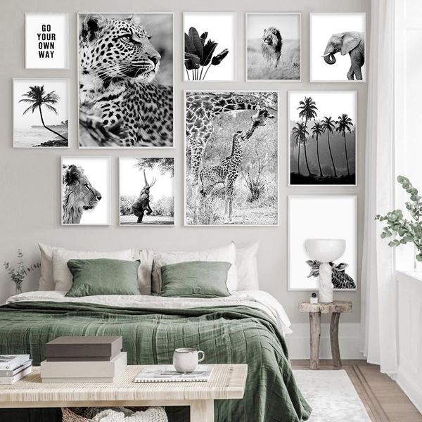 paintings scandinavian african wildlife canvas painting black white leopard lion giraffe prints and posters nordic wall art picture
paintings scandinavian african wildlife canvas painting black white leopard lion giraffe prints and posters nordic wall art picture