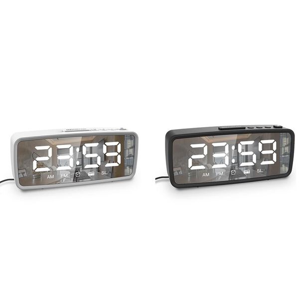 other clocks & accessories digital alarm clock radio for bedroom, bedside large display with dual alarm, dimmable led
other clocks & accessories digital alarm clock radio for bedroom, bedside large display with dual alarm, dimmable led