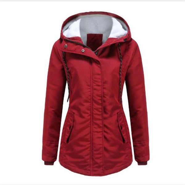 women's down & parkas winter 2021 fashion european version parka outerwearwomen/girl pure color zipper pocket catch fleece thick cotton, Black
women's down & parkas winter 2021 fashion european version parka outerwearwomen/girl pure color zipper pocket catch fleece thick cotton, Black
