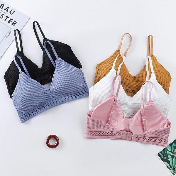 bras sports bra hollow out hem soft skin-friendly wire women solid color underwear intimate arrival, Red;black
bras sports bra hollow out hem soft skin-friendly wire women solid color underwear intimate arrival, Red;black